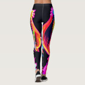 Rainbow Dog Portrait Art Leggings (Achterkant)