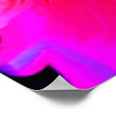 Rainbow Dog Portrait Art Poster (Hoek)