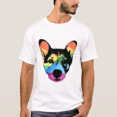 Rainbow Dog, t-shirt (Voorkant)