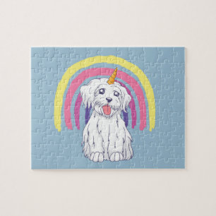 Rainbow Dogicorn Legpuzzel