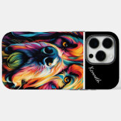 Rainbow Dog's Gaze Case-Mate iPhone Case (Achterkant (horizontaal))