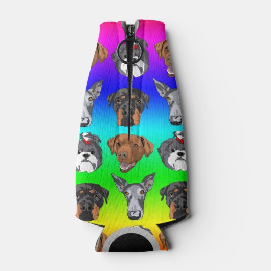 Rainbow Dogs Koelbox Flesjeskoeler (Achterkant)