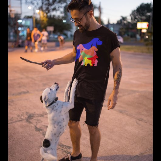 Rainbow Dogs Pride T-shirt