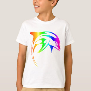 Rainbow Dolphin T-shirt