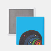 Rainbow Dome Magneet (Voorkant / Achterkant)