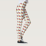 Rainbow Donkey Piñata Birthday Party Fiesta Pride Leggings<br><div class="desc">Leggings zijn voorzien van een originele markeerteken ter illustratie van een regenboogdonkerpiñata . Geweldig voor een verjaardagsfeest,  Cinco de Mayo,  Pride,  of een festiviteit met vijf thema's! Coördinatie van de beschikbare design voor regenboogpiñata.</div>