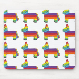 Rainbow Donkey Piñata Party Favor Fiesta Celebrate Muismat