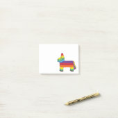 Rainbow Donkey Piñata Party Favor Fiesta Celebrate Post-it® Notes (Op bureau)