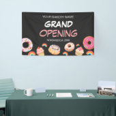 Rainbow Donut Bakery Grand Opening Sale Spandoek (Beurs)