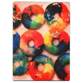 Rainbow Donuts Klembord (Achterkant)