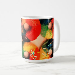 Rainbow Donuts Koffiemok