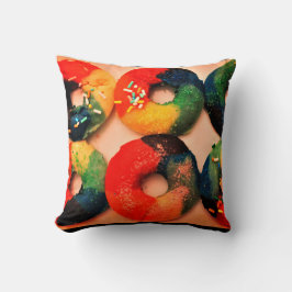 Rainbow Donuts Kussen