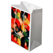 Rainbow Donuts Medium Cadeauzakje (Achterkant Gekanteld)