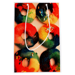 Rainbow Donuts Medium Cadeauzakje