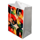 Rainbow Donuts Medium Cadeauzakje (Voorkant Gekanteld)