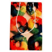 Rainbow Donuts Medium Cadeauzakje (Achterkant)