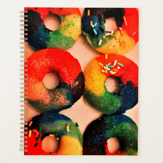 Rainbow Donuts Planner (Voorkant)