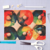 Rainbow Donuts Tissuepapier (Craft)