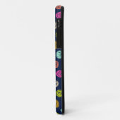 Rainbow Doodle Dot Confetti on Navy Wrapping Paper Case-Mate iPhone Case (Achterkant/links)
