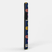 Rainbow Doodle Dot Confetti on Navy Wrapping Paper Case-Mate iPhone Case (Achterkant/rechts)