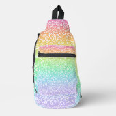 Rainbow Doodles Sling Bag (Voorkant)