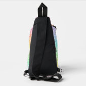 Rainbow Doodles Sling Bag (Achterkant)