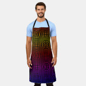 Rainbow Dot Mirage Schort (Gedragen)