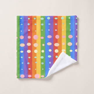 RAINBOW DOT STRIPES WASHANDJE