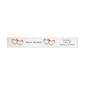 "Rainbow Double Hearts", omwikkeling rond Adreseti (Individueel)