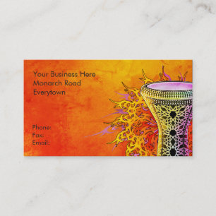 Rainbow Doumbek Visitekaartjes