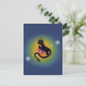 Rainbow Dragon Briefkaart (Staand voorkant)