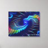 Rainbow Dragon Canvas Afdruk (Voorkant)