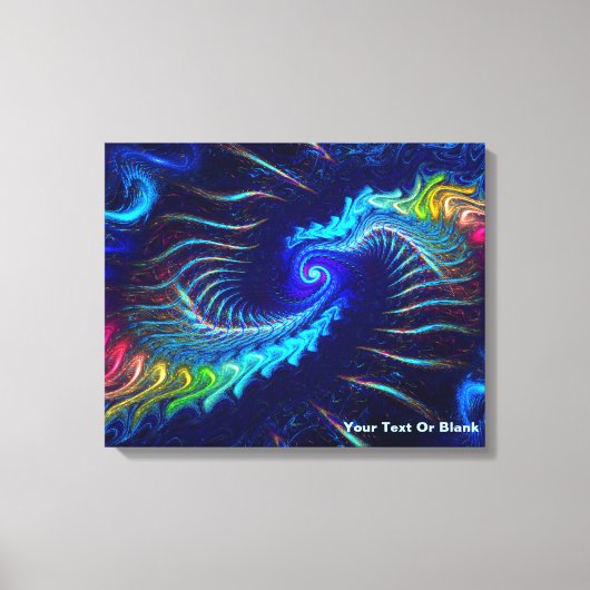 Rainbow Dragon Canvas Afdruk (Voorkant)