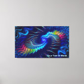 Rainbow Dragon Canvas Afdruk (Voorkant)