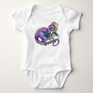 Rainbow Dragon "Draco" Romper