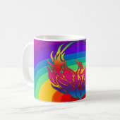 Rainbow Dragon Koffiemok (Voorkant links)