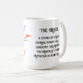 Rainbow Dragon Koffiemok (Voorkant rechts)