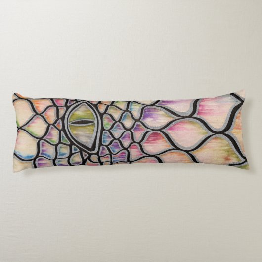 Rainbow Dragon Lichaamskussen (Achterkant)