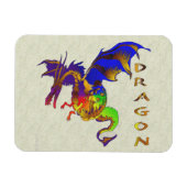 Rainbow Dragon Magneet (Horizontaal)