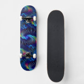 Rainbow Dragon Persoonlijk Skateboard (Voorkant)