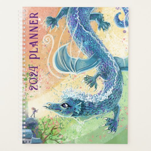Rainbow Dragon Planner (Voorkant)