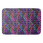 Rainbow Dragon Scales Bath Mat (Voorkant)