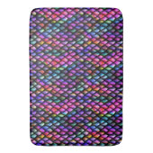 Rainbow Dragon Scales Bath Mat (Voorkant Verticaal)