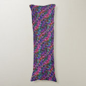 Rainbow Dragon Scales Body Pillow Lichaamskussen (Voorkant Verticaal)