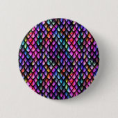 Rainbow Dragon Scales Button (Voorkant)