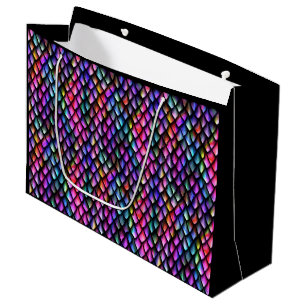 Rainbow Dragon Scales Gift Bags Groot Cadeauzakje