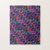 Rainbow Dragon Scales Jigzaag Puzzle Legpuzzel (Verticaal)