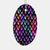 Rainbow Dragon Scales Ornament (Rechts)
