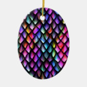 Rainbow Dragon Scales Ornament (Voorkant)