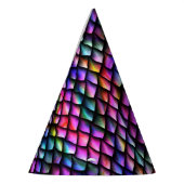 Rainbow Dragon Scales Party Pet Feesthoedjes (Links)